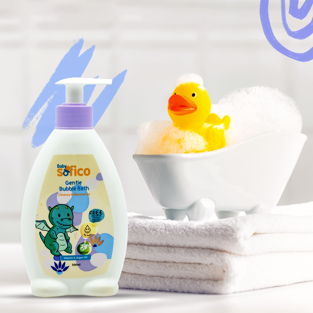 Sofico Baby Gentle Bubble Bath 300 ml - Image 4